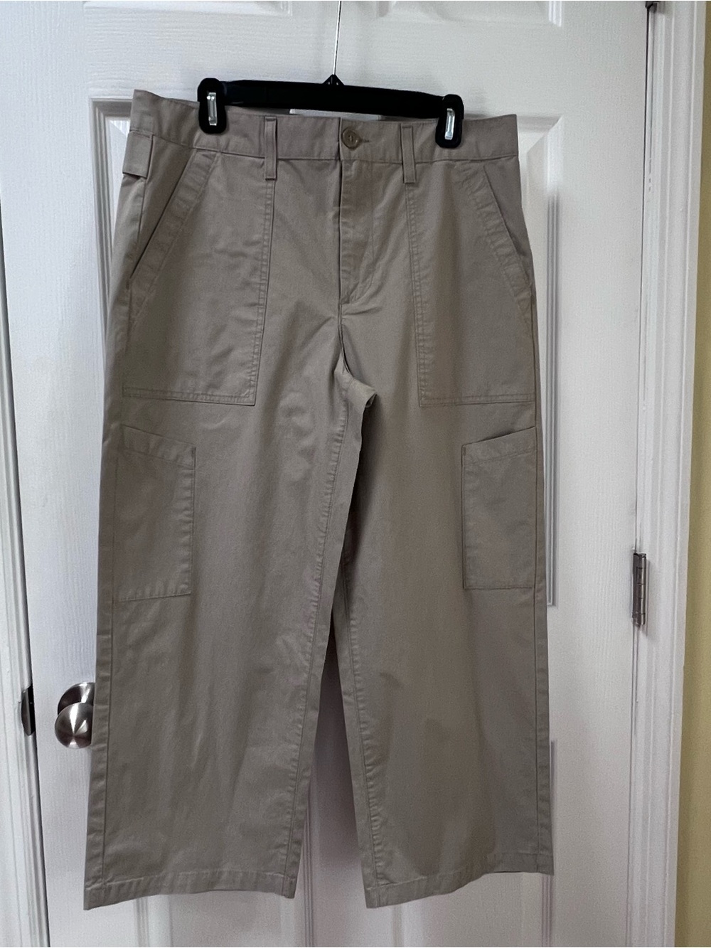 Agolde Daria Utility Pant Size 30 Khaki Color Lightweight Summer Minimalist